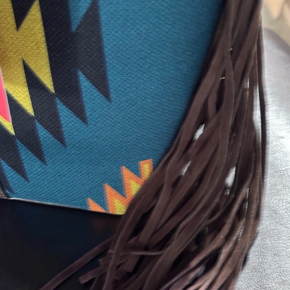 Brown and Multicolor Patterned Tote Bag
Montana West Aztec Tapestry Tote - Picture 7 of 9
